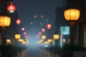逆流河段渔船撒网的清晨封面